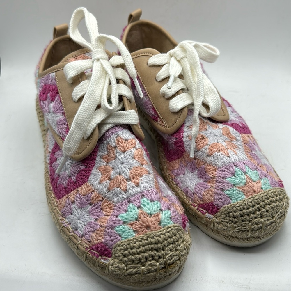 Copper Key Sandbar Crochet Espadrilles